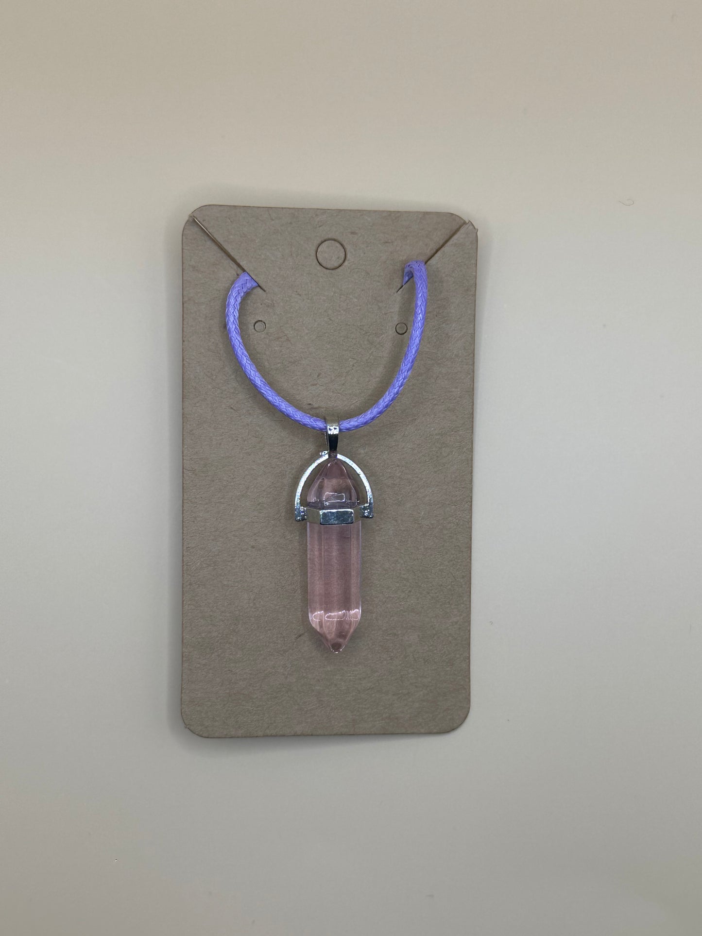 Chakra Crystal Gem Stone Necklace