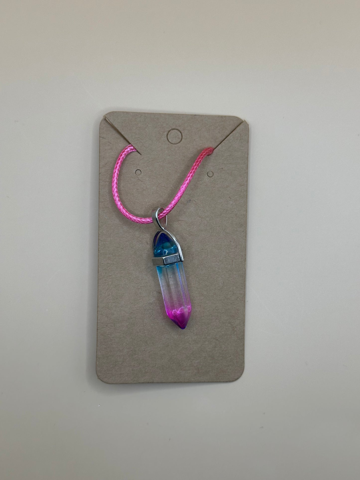 Chakra Crystal Gem Stone Necklace