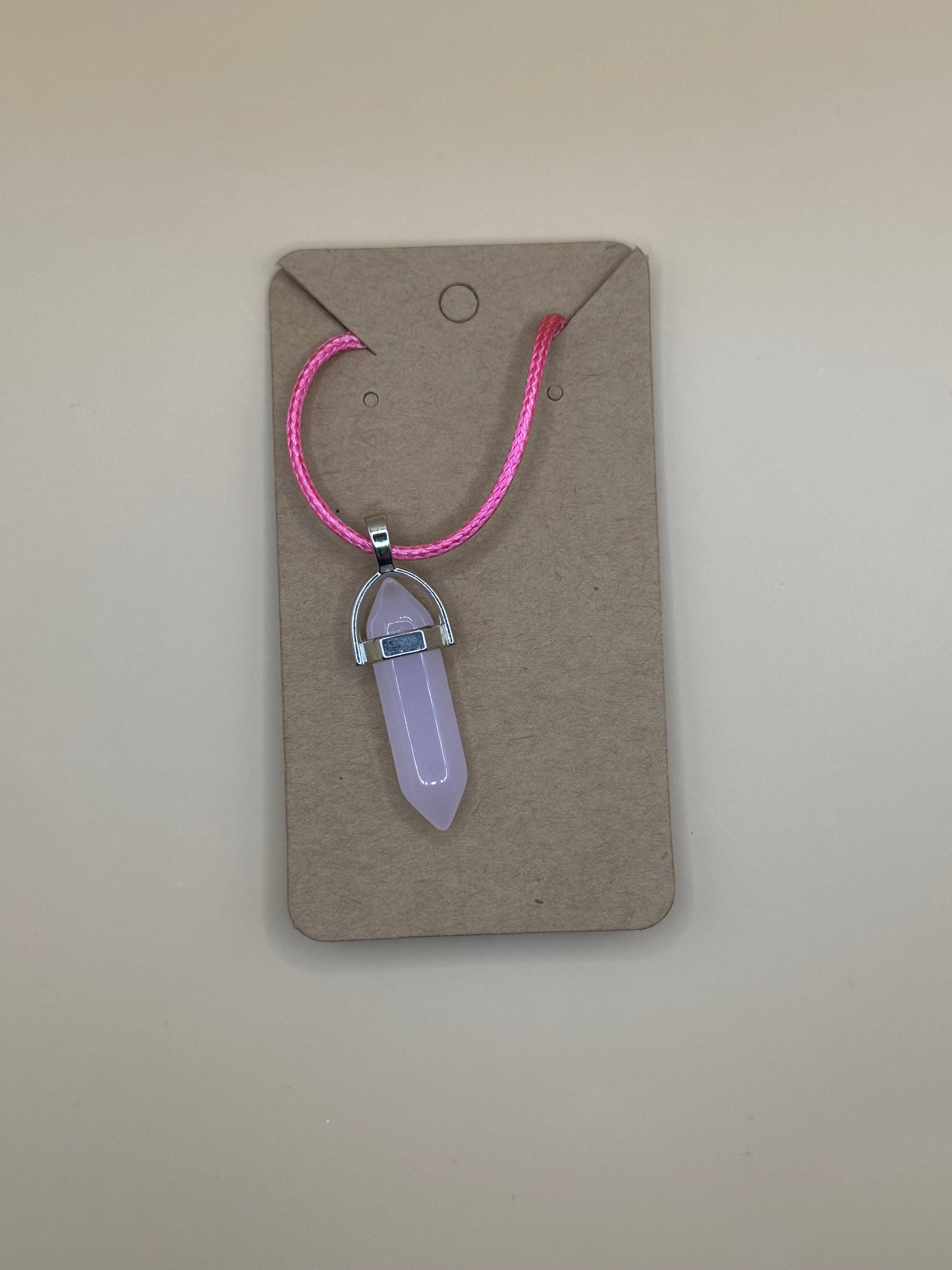 Chakra Crystal Gem Stone Necklace