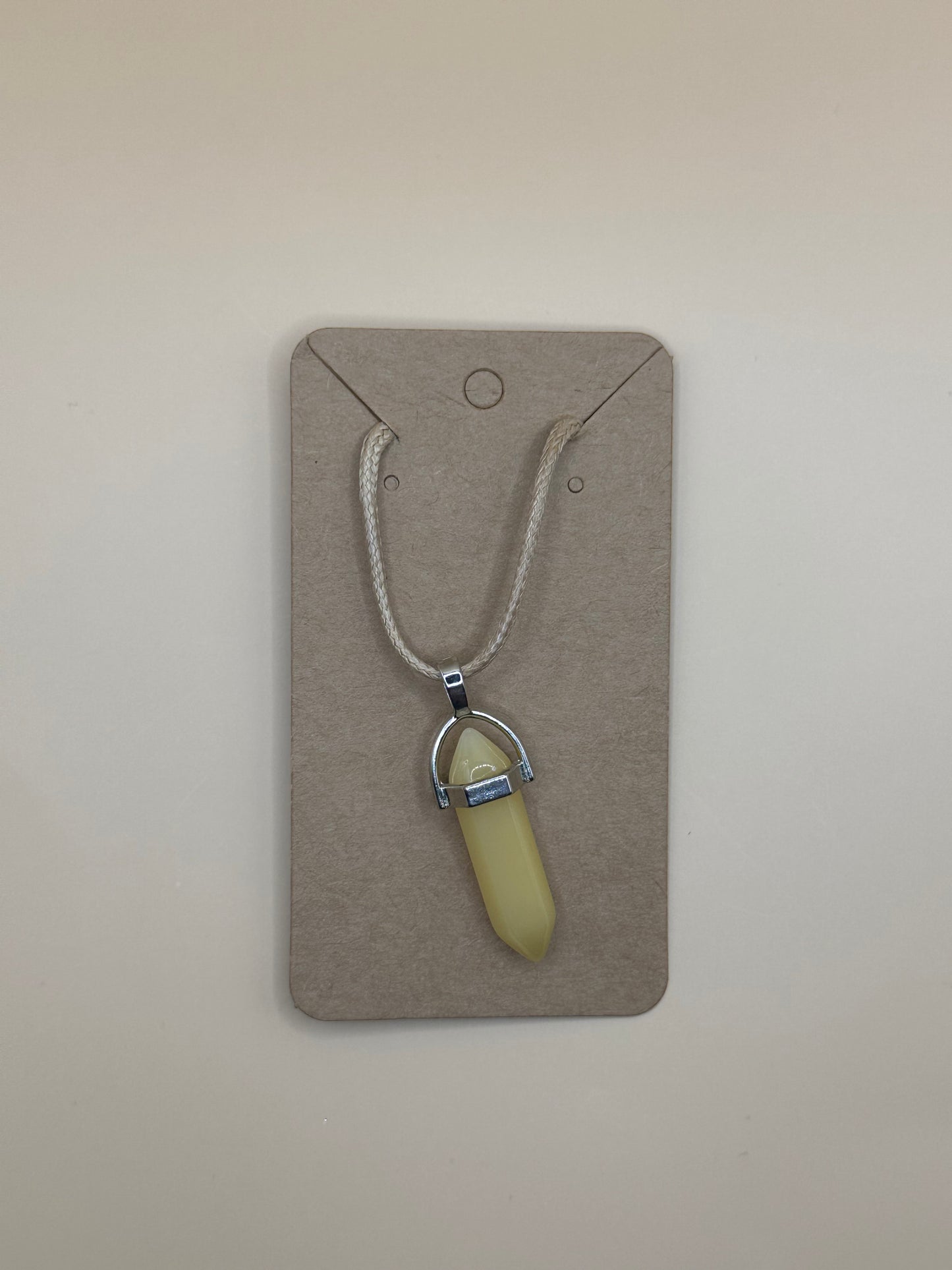 Chakra Crystal Gem Stone Necklace
