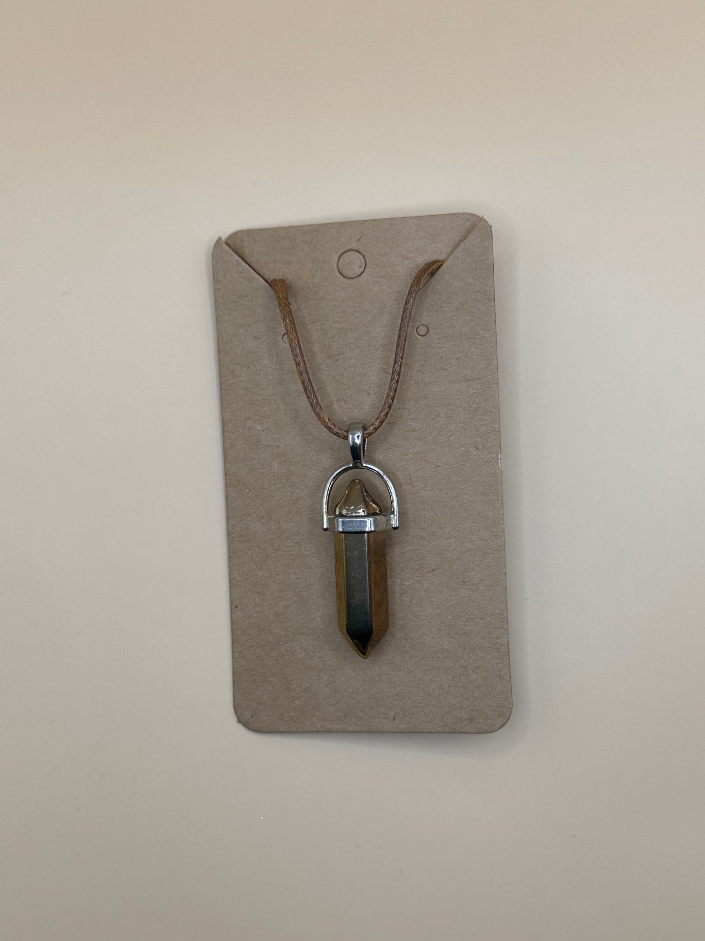 Chakra Crystal Gem Stone Necklace