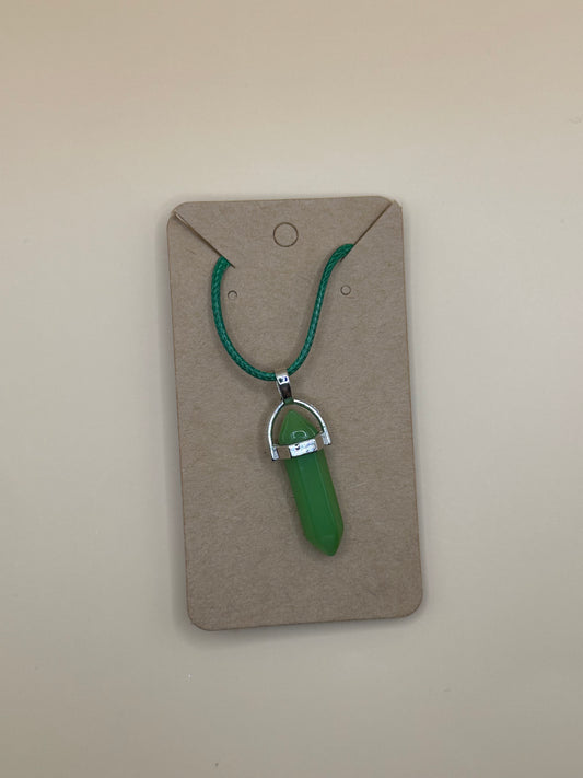 Chakra Crystal Gem Stone Necklace
